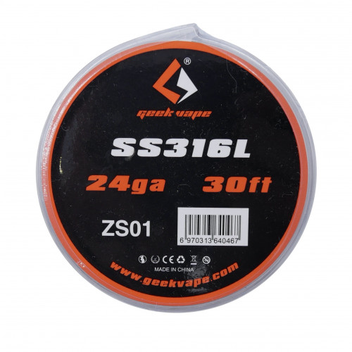 Geek Vape - Fil résistif SS316L