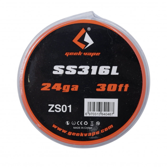 Geek Vape - Fil résistif SS316L