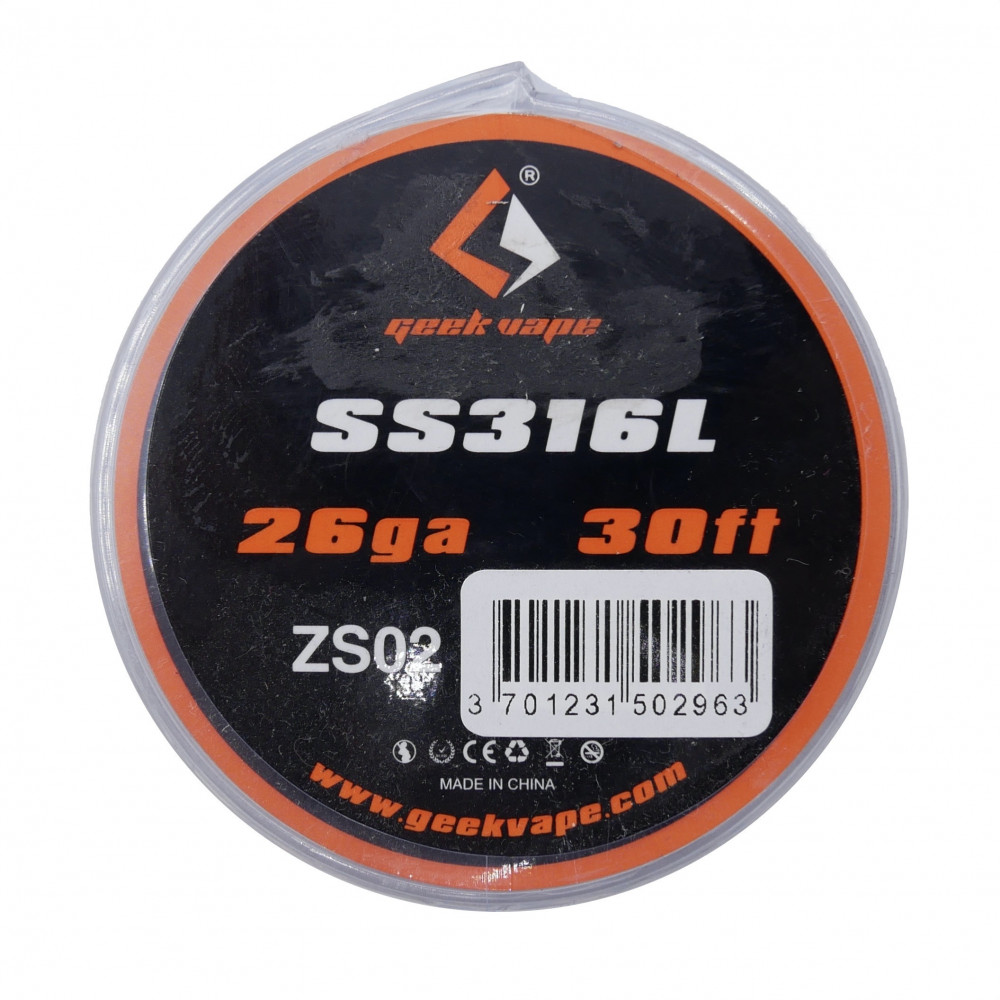 Geek Vape - Fil résistif SS316