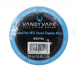 Vandy Vape - Fil résistif Superfine MTL Fused Clapton