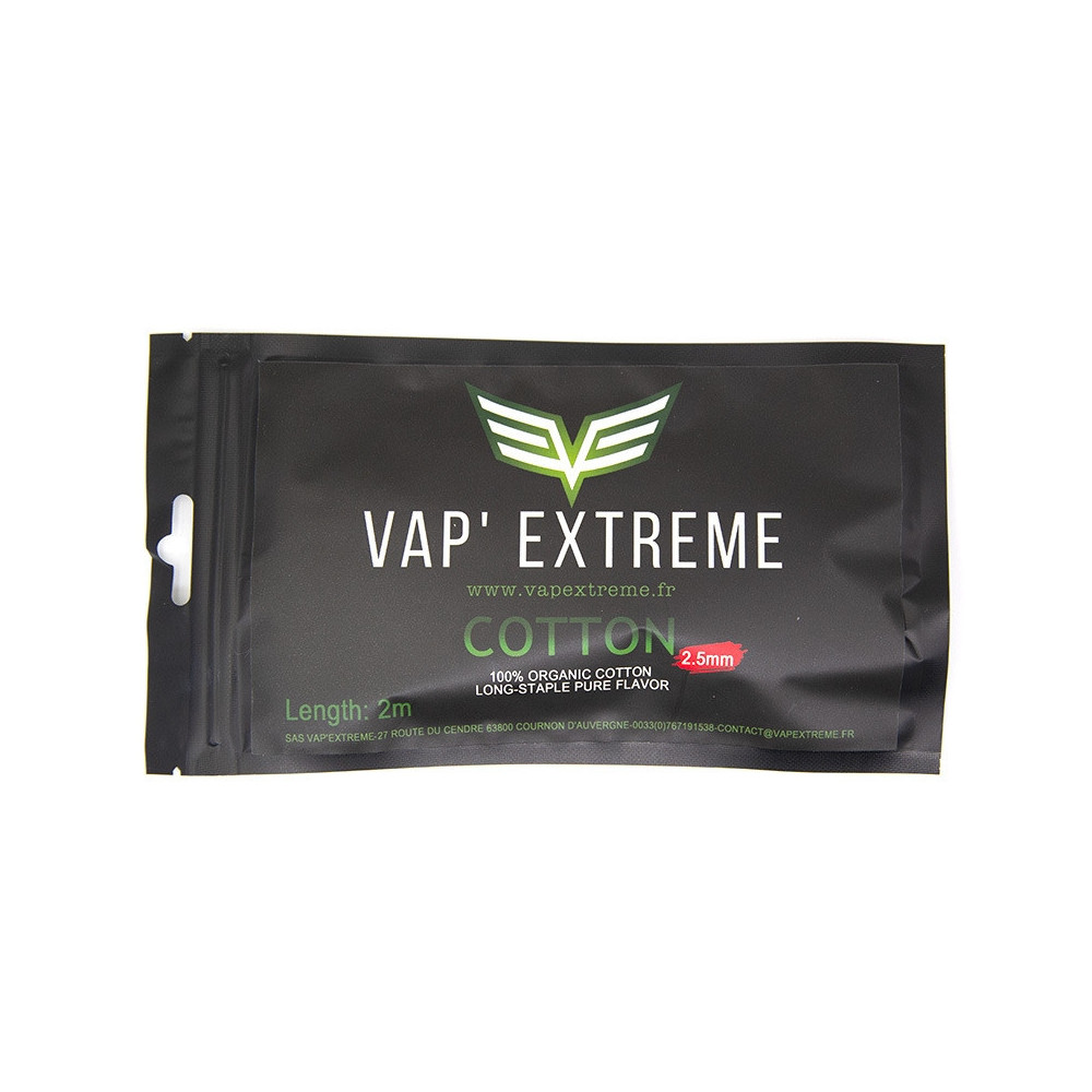 Vap'extrême - Coton dosé