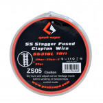 Geek Vape - Fil résistif SS Stagger Fused Clapton